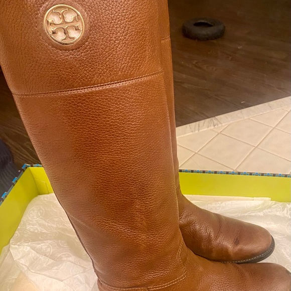 Tory Burch Junction Boots 8.5 Brown - Picture 4 of 11